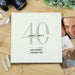 40th Birthday Photo Album - Personalised