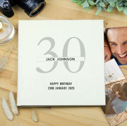 30th Birthday Photo Album - Personalised