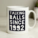 Personalised Talking Balls Since Novelty Football Mug