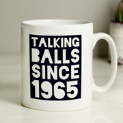 Personalised Talking Balls Since Novelty Football Mug