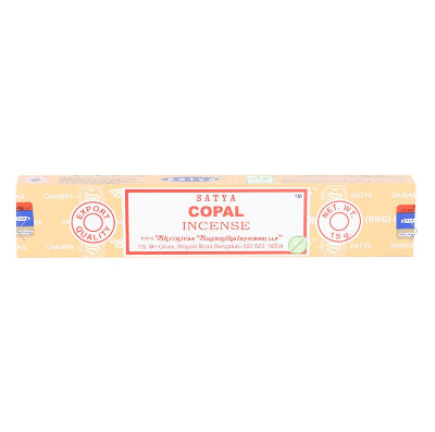 12 Packs of Copal Incense Sticks by Satya