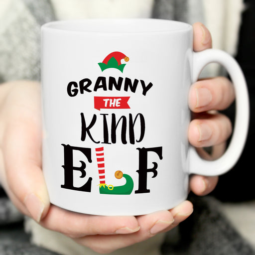Personalised Kind Elf Mug - Novelty Christmas