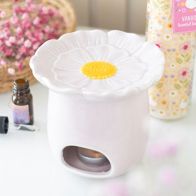 Pink Daisy Shaped Oil Burner