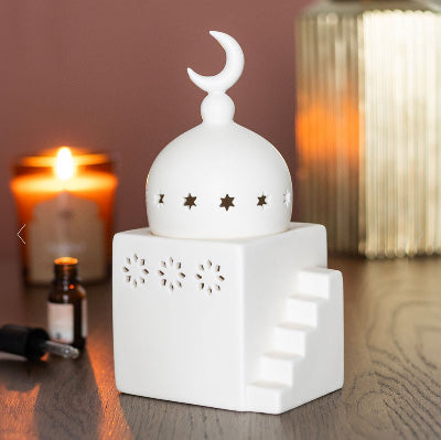 Mosque Shaped Multi-Purpose Burner - Oil & Incense cones