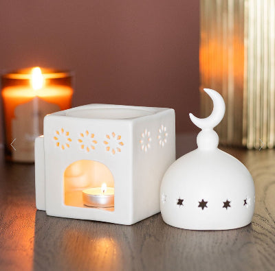 Mosque Shaped Multi-Purpose Burner - Oil & Incense cones