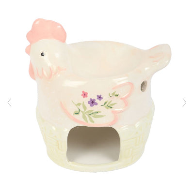 Hen Chicken Shaped Oil Burner and Wax Melt Warmer