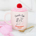 Valentines Cupid's Cafe Mug, Spoon and Socks Gift Set