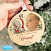 Personalised My First Christmas Tiny Tatty Teddy Photo Upload Decoration