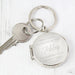 Personalised Classic Photo Locket Keyring - Any Text
