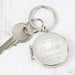 Personalised Classic Photo Locket Keyring - Any Text