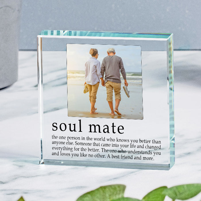 Soulmate Photo Plaque Block