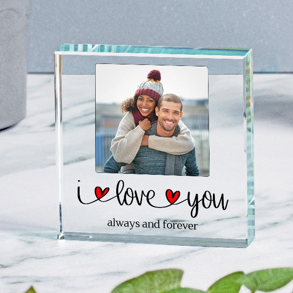 thumbnail interactive-video image 1 of Forever In Our Hearts-Personalized Pet Memorial Sun Catcher With Photo 1 of 9