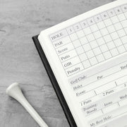 Personalised Leather Golf Note Book