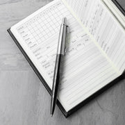 Personalised Leather Golf Note Book