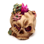 Elements Baby Dragon LED Crystal Skull Ornament 