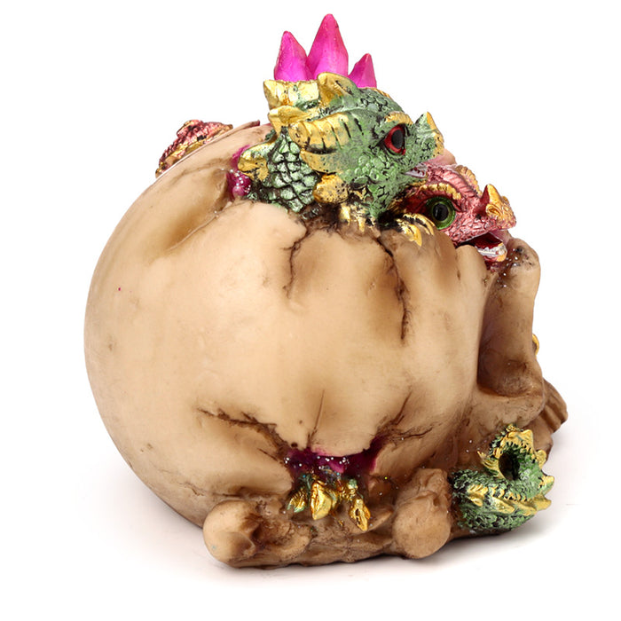 Elements Baby Dragon LED Crystal Skull Ornament 