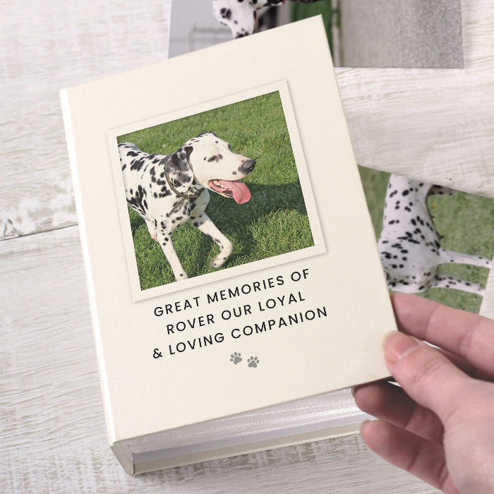 Personalised Pet Photo Upload Album Book 6x4