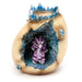 Elements Baby Dragon Crystal Egg Cave Tea Light Holder