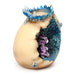 Elements Baby Dragon Crystal Egg Cave Tea Light Holder