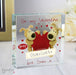 Personalised Boofle Be My Valentine Crystal Glass Gift