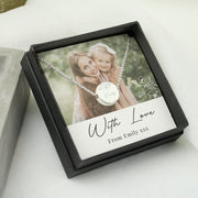 Personalised Photo Upload Necklace and Gift Box