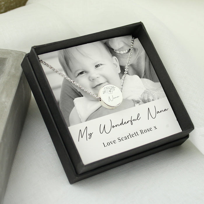 Personalised Photo Upload Necklace and Gift Box