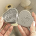 Engraved Birthday Age Diamante Heart Compact Mirror