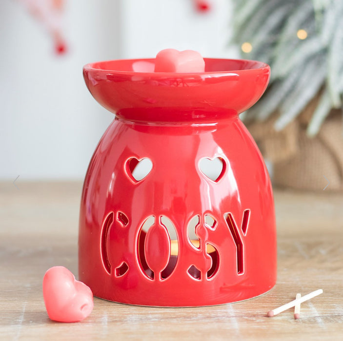 Cosy Wax Melt Oil Burner Gift Set