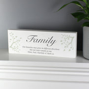 Personalised Branches Wooden Mantel Decoration Sign