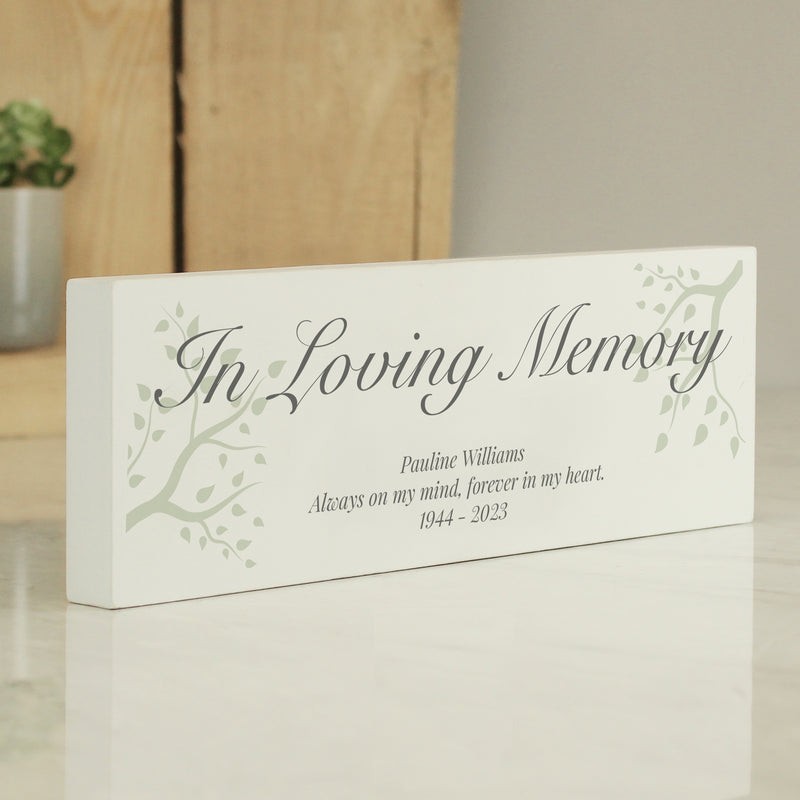 Personalised Branches Wooden Mantel Decoration Sign