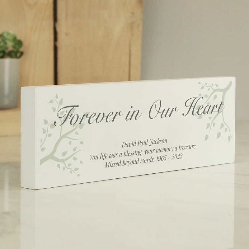Personalised Branches Wooden Mantel Decoration Sign