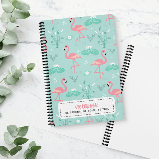 Fancy Flamingo A5 Notebook