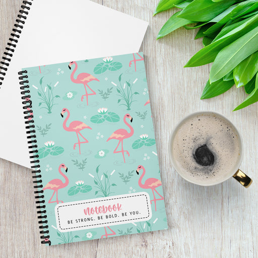 Fancy Flamingo A5 Notebook