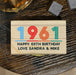 Personalised 65th Birthday Whisky Stones - Year