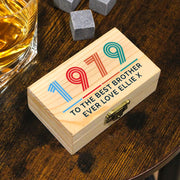 Personalised Birthday Whisky Stones - Any Year