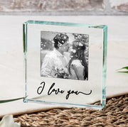 I love You Photo Gift Plaque