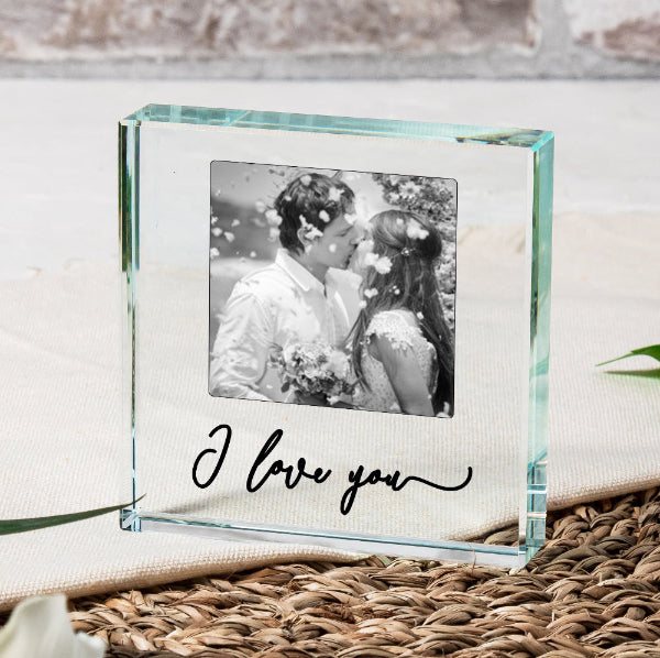 I love You Photo Gift Plaque
