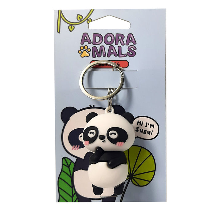 Susu the Panda Adoramals 3D Keyring