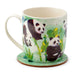 Panda Porcelain Mug & Coaster Set