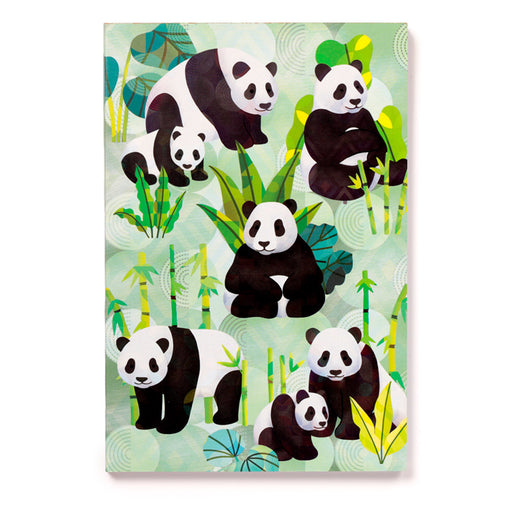 Panda Kingdom Recycled Paper A5 Notebook