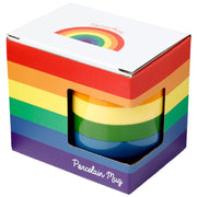 Rainbow Flag Porcelain Mug