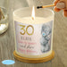 Personalised Me To You Birthday Scented Jar Candle