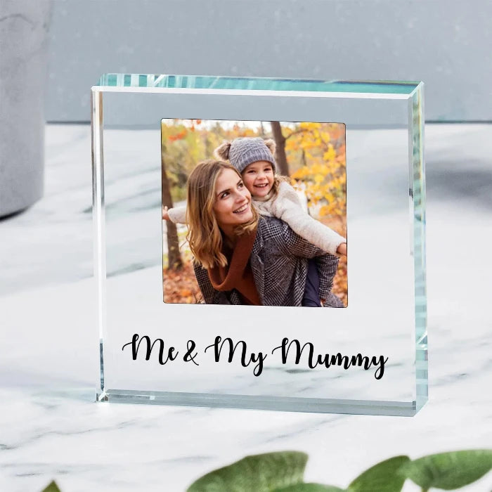 Me & My Mummy Photo Gift Plaque