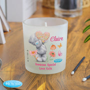 Personalised Me to You Flowery Jar Candle - Mother’s Day Gift
