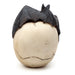 Gruesome Skull Head with Bat Ornament