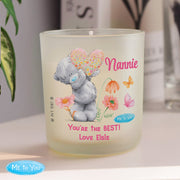Personalised Me to You Flowery Jar Candle - Mother’s Day Gift