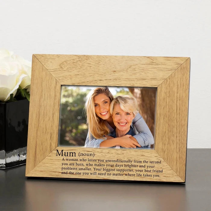 Definition of a Mum Photo Frame