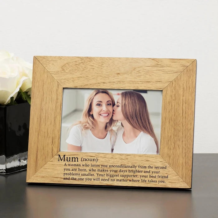 Definition of a Mum Photo Frame