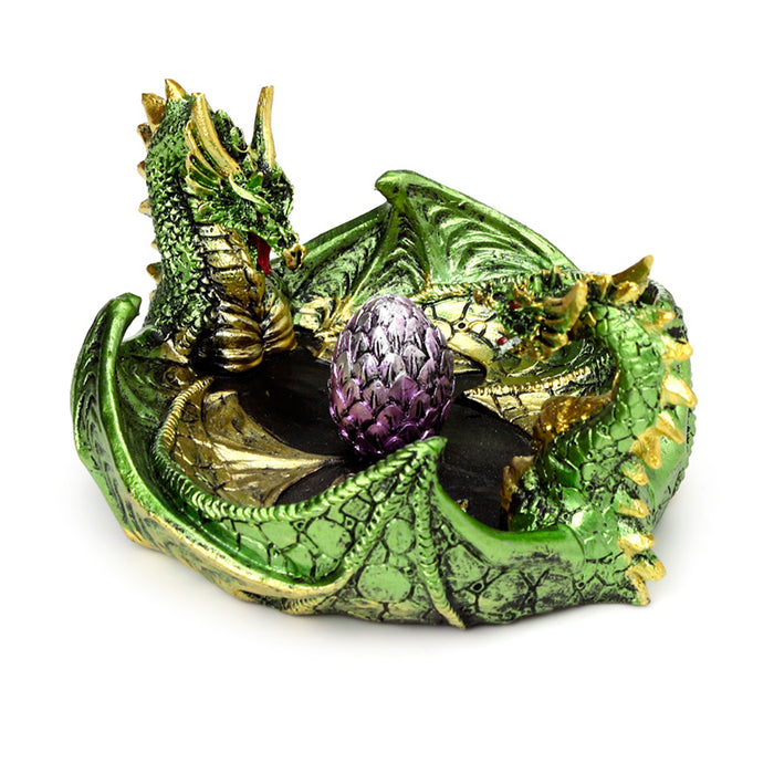 Dark Legends Earth Dragon Egg Ashcatcher Incense Burner