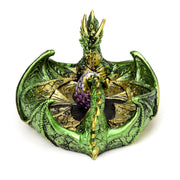 Dark Legends Earth Dragon Egg Ashcatcher Incense Burner